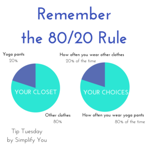 80/20 Organizing Method